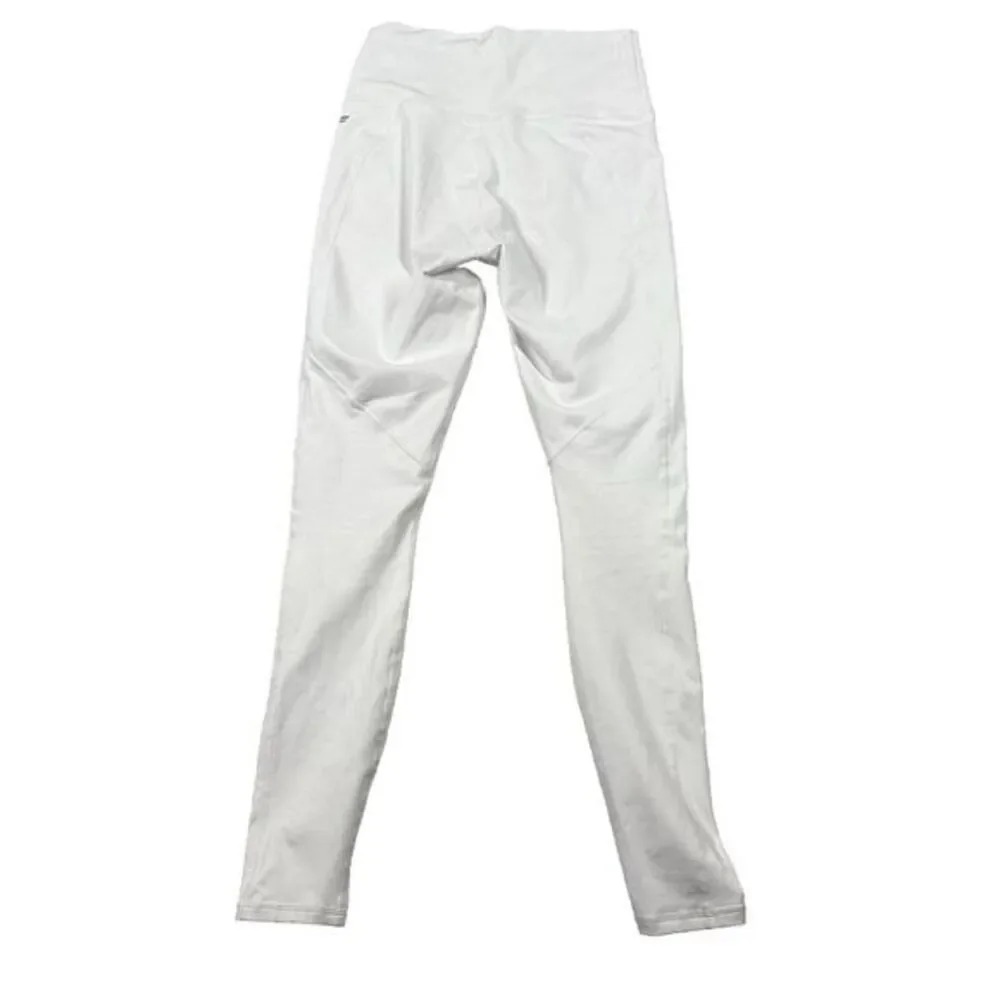 Fabletics‎ Powerhold Leggings Yoga Athletic White  Women's Size Small